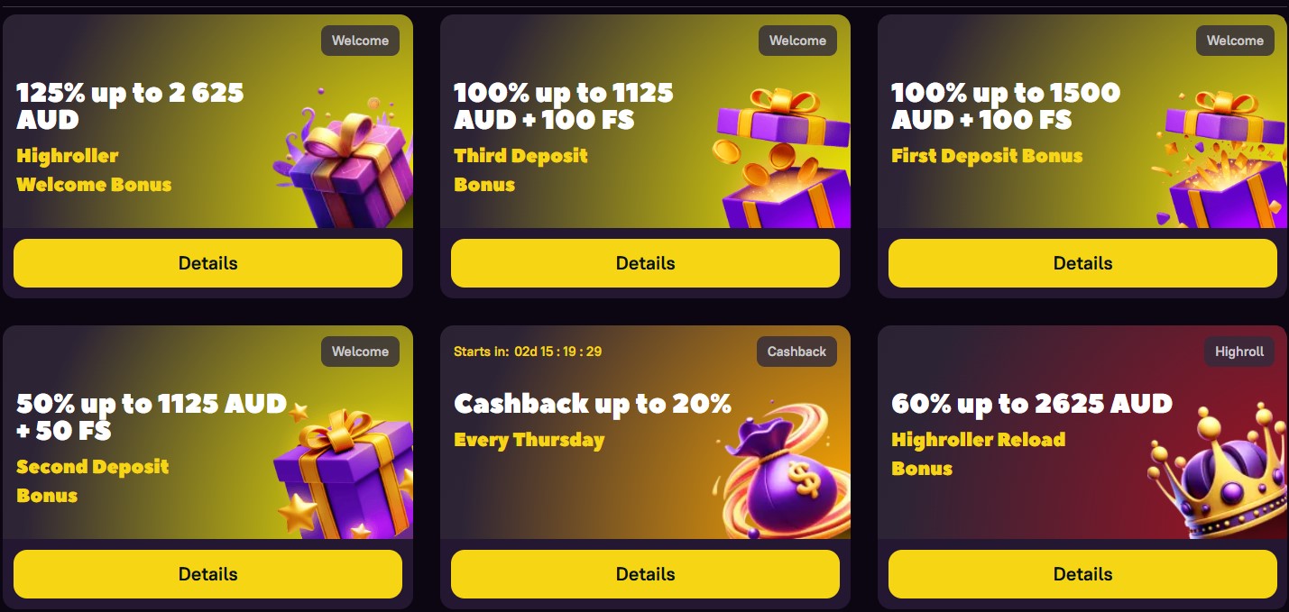 Zoome Casino bonuses and promotions